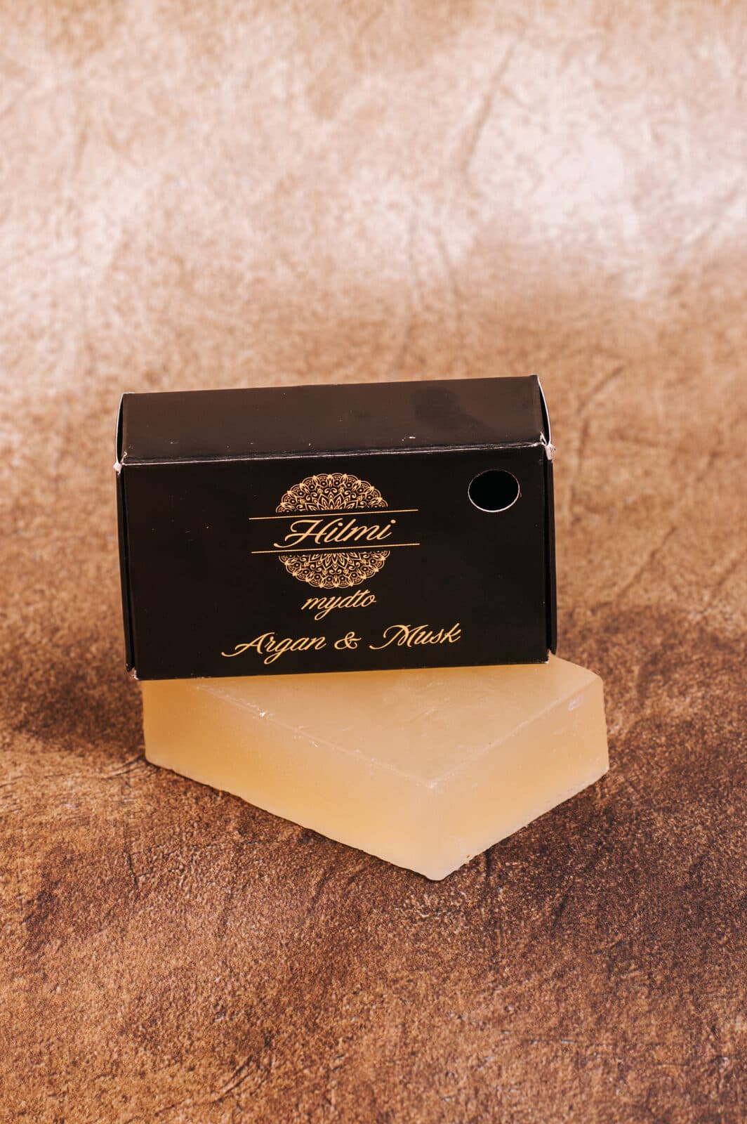 Mydło w kostce Argan & Musk — zdjęcie 1